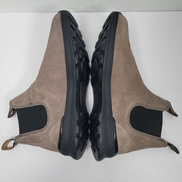 Blundstone 2145 Men's Rustic Brown Suede Chelsea Boots US Size 8.5 - Picture 6 of 9